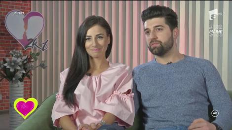 După ce au format un cuplu la "Mireasă pentru fiul meu", Claudia şi Sorin au venit să susţină testul suprem la "2k1"