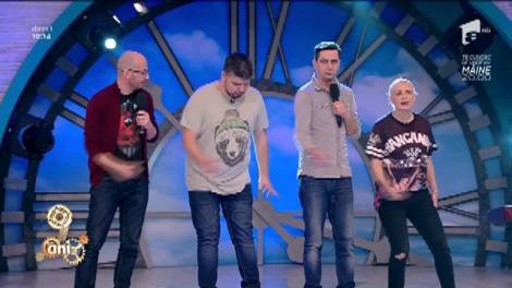 Spectacol de improvizaţie, la Neatza!  Cătălina Grama, Claudiu Maier, Cătălin Neamţu şi Cosmin Natanticu au făcut un show de zile mari, cu un... brutar "afumat"