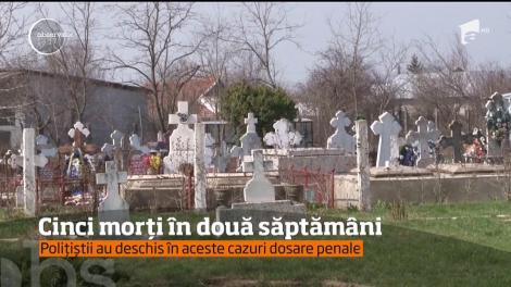 În doar două săptămâni, cinci bărbaţi în putere au murit în condiţii suspecte într-un sat din Dâmboviţa