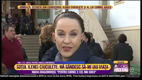 Maria Dragomiroiu, îngrijorată de starea de sănătate a soțului Ilenei Ciuculete: ”Cornel mă întreabă ce o să facă el de mâine”