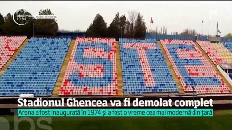 Stadionul Steaua din Ghencea va fi demolat complet