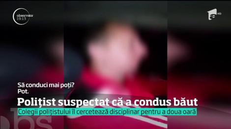 Un poliţist din judeţul Hunedoara, suspectat că a condus băut