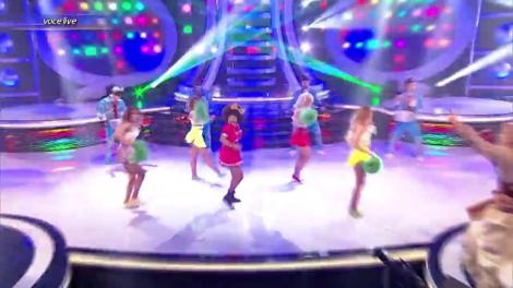 "Poron pom pom" și juriul a fost cucerit! Biu Marquetti, o Amara la Negra de excepție, la propriu și la figurat