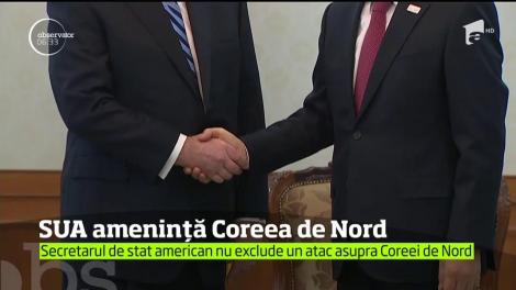 SUA ameninţă Coreea de Nord