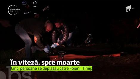 Trei oameni au murit în urma unui grav accident rutier, pe un drum din judeţul Timiş