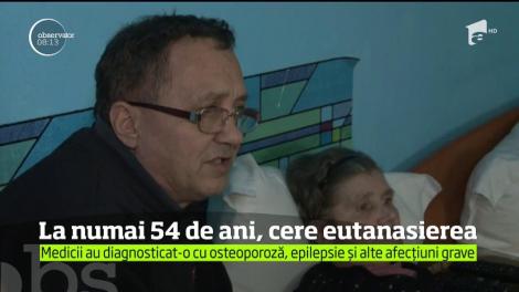 O femeie de 54 de ani din Constanţa cere să fie eutanasiată