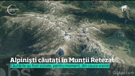 Doi alpinişti din Craiova sunt căutaţi în Masivul Retezat