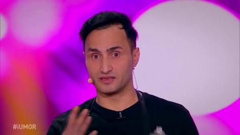 "Edward m&acirc;ini-de-foarfecă" &icirc;n varianta rom&acirc;nească! Ionuţ Muscu a tuns o gorilă pe scena de la iUmor!