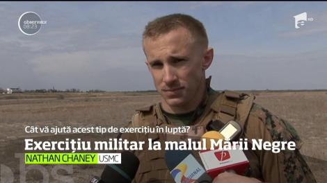 1200 de militari români şi americani au participat la un exerciţiu de amploare pe plaja de la Năvodari