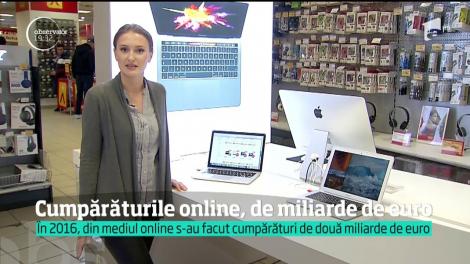 România a înregistrat cea mai mare creştere a vânzărilor online din UE