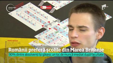 Copiii românilor preferă şcolile din Marea Britanie. Aproximativ 4.500 de studenţi pleacă din ţară în fiecare an