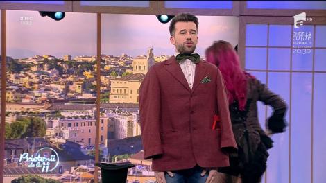 Ristei, magician de ocazie! Ceva mai haios nu ai văzut: "Toată emisiunea e sus şi tare"