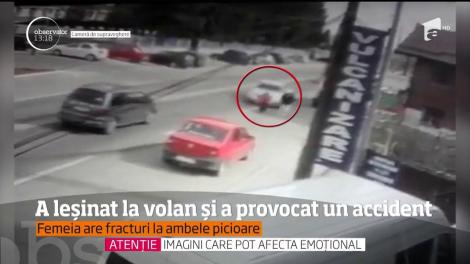 Accident grav în Târgu Jiu, provocat de un bărbat căruia i s-a făcut rău la volan