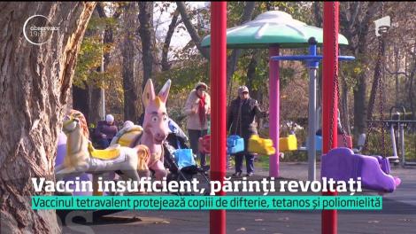 După patru luni şi zeci de promisiuni, vaccinul tetravalent a ajuns în ţară