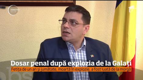 Procurorii au deschis un dosar penal după explozia care a distrus un bloc de garsoniere din Galaţi!