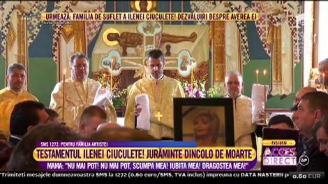 Moartea fulgerătoare a lăsat în urmă întrebări fără răspuns! Testamentul Ilenei Ciuculete: Jurăminte dincolo de moarte