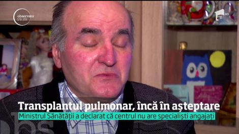 Transplantul pulmonar, încă în aşteptare