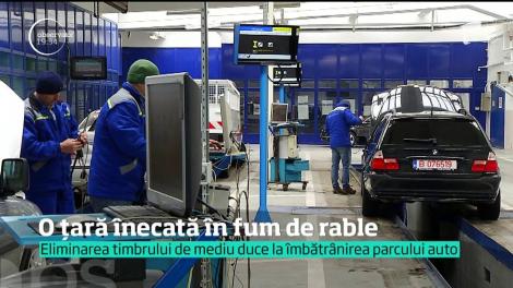 Şoselele patriei s-au umplut de maşini numai bune de dat la fier vechi. De la eliminarea timbrului de mediu, zeci de mii de autoturisme poluante au fost înscrise în circulaţie