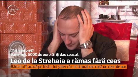 Leo de la Strehaia a fost jefuit. Prinţul Ţiganilor a rămas fără un ceas din aur cu diamante, în valoare de peste 20 de mii de euro