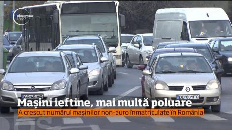 Eliminarea timbrului de mediu îi face pe români să îşi cumpere maşini tot mai ieftine şi poluante