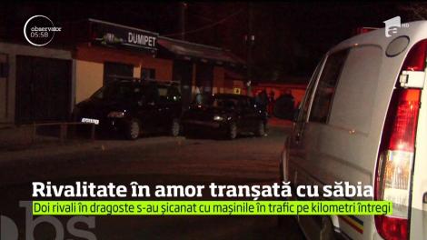 Scene de groază s-au derulat sub privirile a zeci de localnici din Popeşti-Leordeni