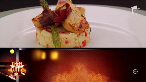 Chefii au uitat de farfurie atunci când Ionuț a început să jongleze cu sticla de oțet!