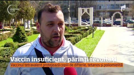 După patru luni şi zeci de promisiuni, vaccinul tetravalent a ajuns în ţară
