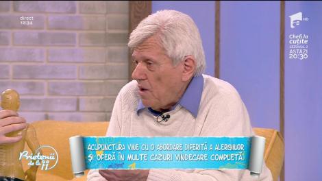 Acupunctura, metodă terapeutică care constă în înțeparea pielii în anumite puncte ale corpului, cu ace foarte subțiri