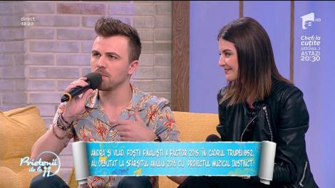 Trupa INSTINCT a venit la "Prietenii de la 11" cu piesa "Petale". Foştii concurenţi de la X Factor pregătesc surprize mari fanilor