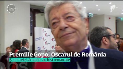 Divele cinematografiei au defilat pe covorul roşu la Gala Premiilor Gopo