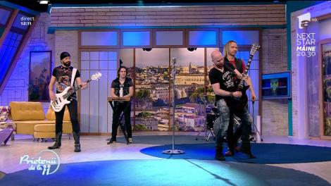 Moment cu piele de găină la "Prietenii de la 11". Diana Munteanu, în lacrimi pe piesa "Inima în flăcări" a celor Talisman