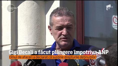 GIgi Becali a depus plângere penală împotriva directorului ANP și șeful Penitenciarului Rahova