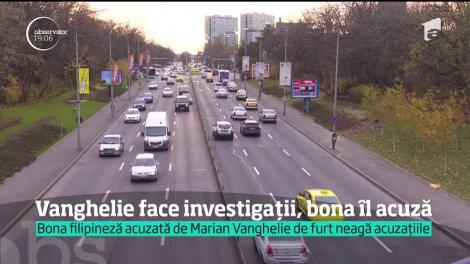 Marian Vanghelie s-a transformat în detectiv, iar bona filipineză acuzată de furt, în acuzator