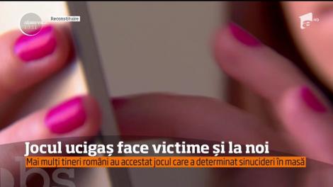 Încă o tânără de la noi din ţară a fost cât pe ce să cadă victimă jocului care a determinat deja 130 de copii din toată lumea să se sinucidă