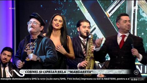 Duet de senzaţie la Xtra Night Show!  Cornel Palade feat. Ciprian Bela - "Margareta"