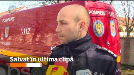 Un bărbat din Tîrgu Mureş a fost la un pas să-şi piardă viaţa după ce a căzut într-o turbină