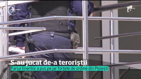 Scena unui atac terorist, pe străzile din Ploiești! Au fost momente de panică în centrul oraşului, după o glumă proastă