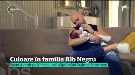 Andrei de la Alb Negru a devenit tată de băiat