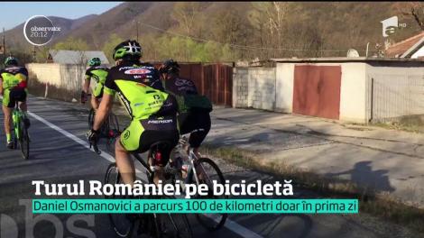 Daniel Osmanovici, turul României pe bicicletă. Prezentatorul Observatorului de Weekend, printre cei cinci sportivi de frunte. 100 de kilometri într-o singură zi