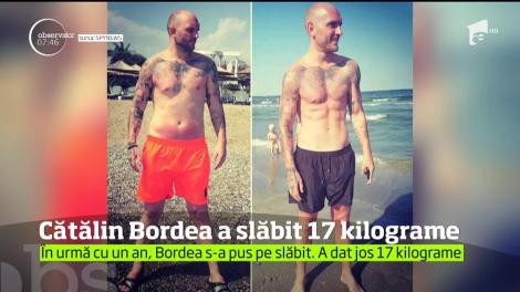 Cătălin Bordea a reuşit să dea jos 17 kilograme