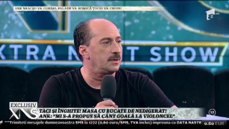 Romică Ţociu, la proba "Taci şi înghite!": "Tata m-a tuns zero după prima noapte de amor"