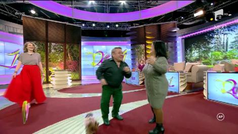 Cei mai îndrăgostiți pitici, în platoul 2k1. Mirela Vaida: ”Două părușele!”