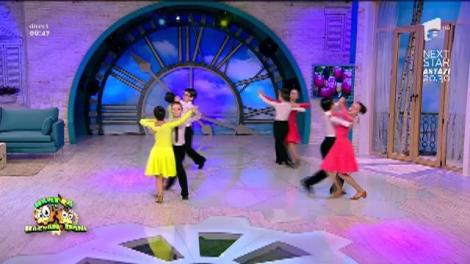 Copii de la școala ”Soft Step”, spectacol în pași de dans în platoul de la Neatza