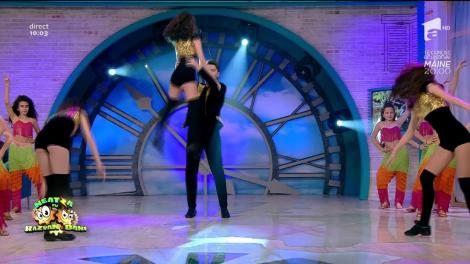 Copiii campioni la salsa, show în platoul de la Neatza