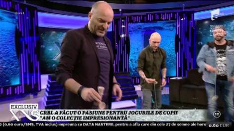 CRBL a făcut o pasiune pentru jocurile de copii: "Am acasă o colecţie impresionantă de 260 de jocuri. Toate originale"