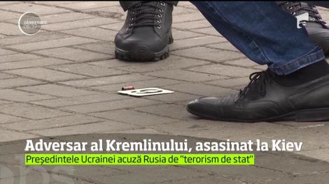 Un fost deputat rus, critic sever al Kremlinului, a fost asasinat chiar în centrul oraşului Kiev