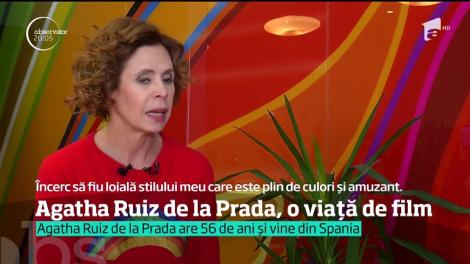 Agatha Ruiz de la Prada este în România şi s-a îndrăgostit deja