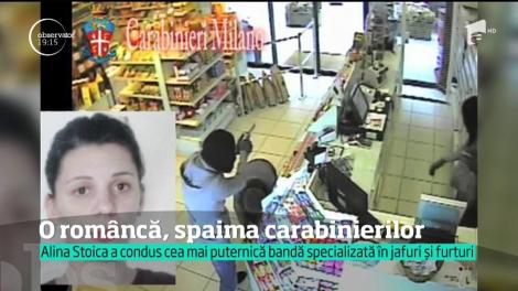 O româncă a pus pe jar autoriutăţile italiene. Femeia este acuzată că era capul celei mai mari bande de hoţi din Nordul Peninsulei