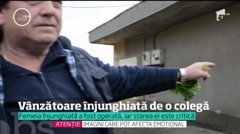 O vânzătoare din Tulcea a fost înjunghiată de mai multe ori de colega ei. Odată erau prietene bune