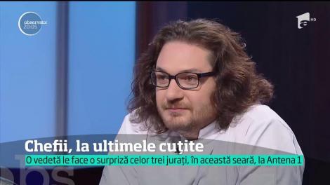 Dj Wanda le face o surpriză celor trei jurați de la Chefi la cuțite